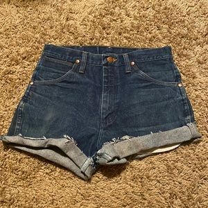 Wrangler cut offs